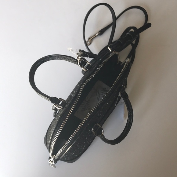 Coach Black Ultra Mini Glitter Crossbody - Picture 4 of 5